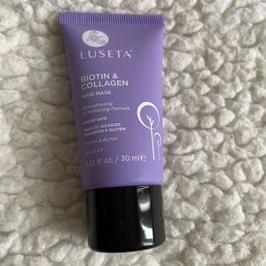 Luseta biotin and collagen hair mask travel size sealed!